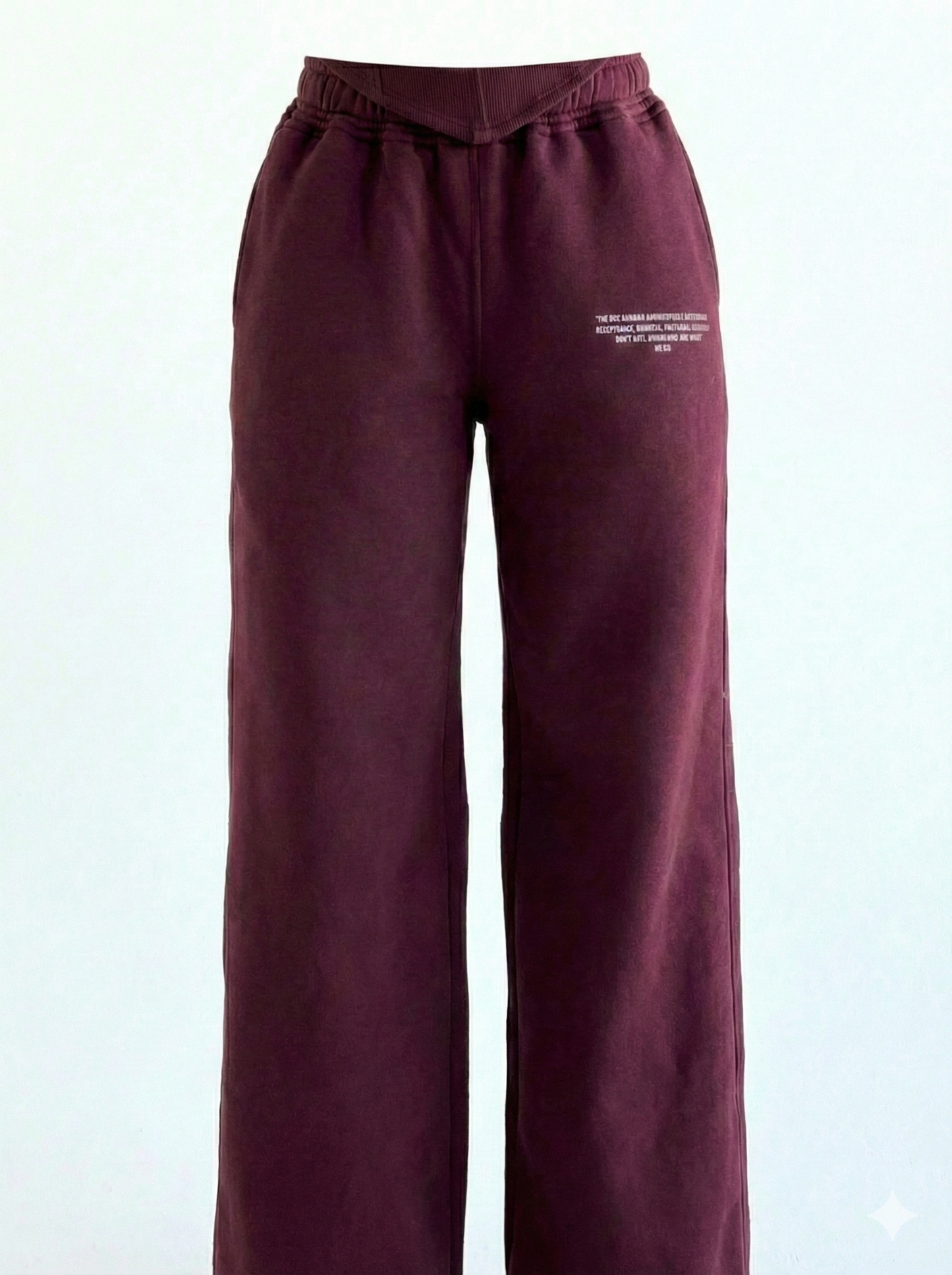 Wide-Leg Sweatpants