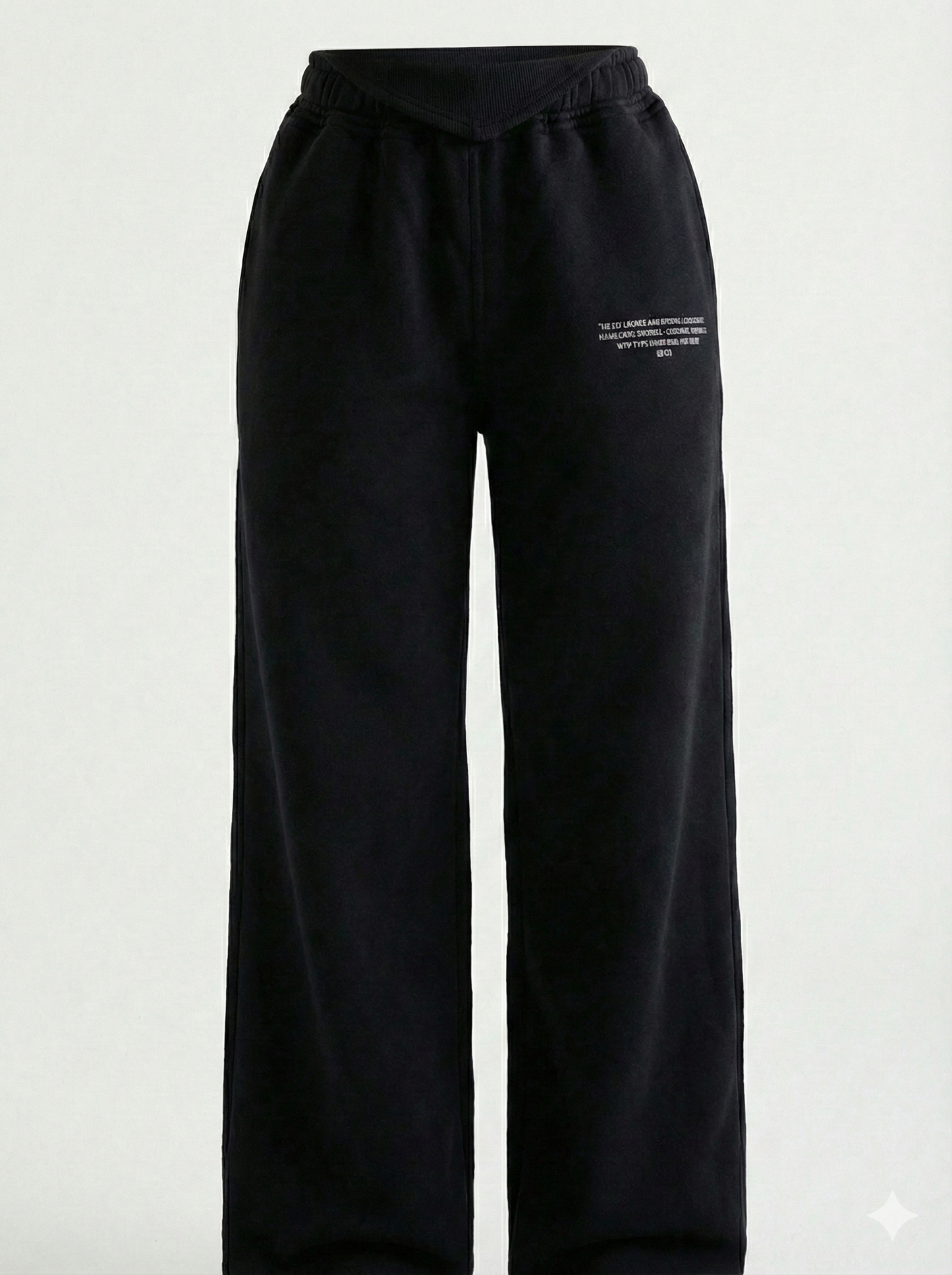 Wide-Leg Sweatpants