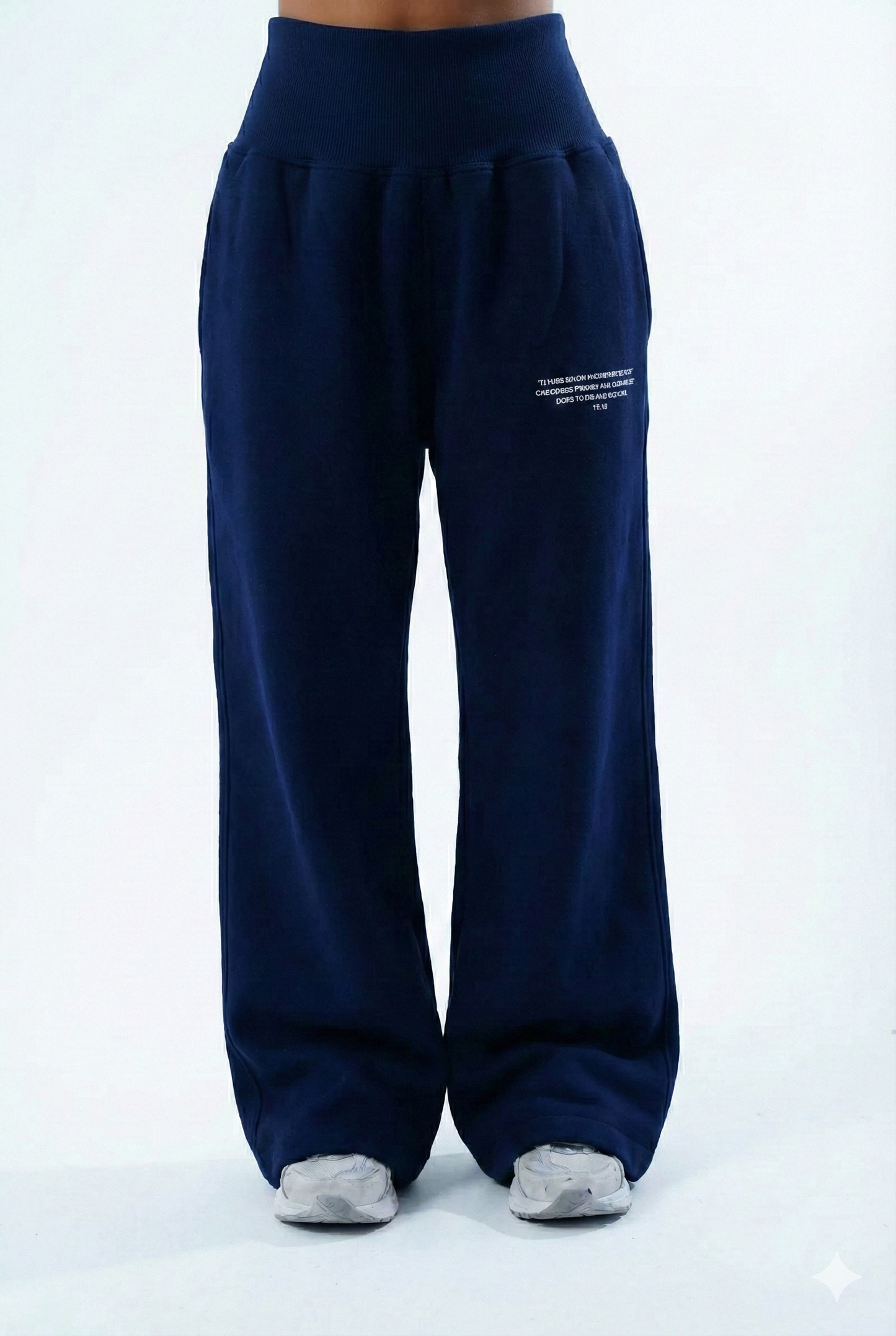 Wide-Leg Sweatpants